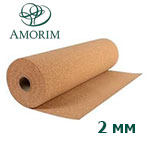 Пробковая подложка под ламинат - Amorim (2 мм)