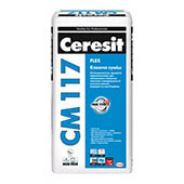Клей для плитки морозостойкий Ceresit CM 117 (25 кг)