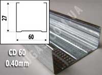 Профиль для гипсокартона CD 60 27 - 0.40mm (З м)