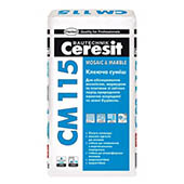 Клей для мрамора Ceresit CM 115 (25 кг) Клей для мрамора Ceresit CM 115 (25 кг)