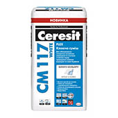 Ceresit CM 117 White Клей для плитки белый (25 кг) Ceresit CM 117 White Клей для плитки белый (25 кг)