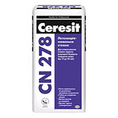 Легковыравнивающаяся стяжка Ceresit CN 278 (25кг) Легковыравнивающаяся стяжка Ceresit CN 278 (25кг)
