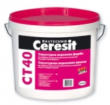 Фасадная краска Ceresit CT 40 Структурная (10л)