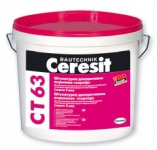 Штукатурка декоративная акриловая «короед» Ceresit CT 63 (25 кг)