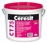 Штукатурка силиконовая декоративная «короед» Ceresit CT 75 (25 кг)