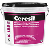 Ceresit К 188Е клей для ПВХ с полимерной основой (12кг) Ceresit К 188Е клей для ПВХ с полимерной основой (12кг)