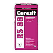 Ceresit RS 88 быстротвердеющая ремонтная смесь (25кг) Ceresit RS 88 быстротвердеющая ремонтная смесь (25кг)