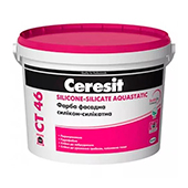 Ceresit CT 46 SIL-SIL AQUASTATIC Силикон-силикатная краска(10л) Ceresit CT 46 SIL-SIL AQUASTATIC Силикон-силикатная краска(10л)