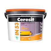 Ceresit IN 53 LUX - Матовая интерьерная латексная краска (10л) Ceresit IN 53 LUX - Матовая интерьерная латексная краска (10л)