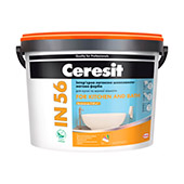 Ceresit IN 56 FOR KITCHEN AND BATH - Латексная шелковисто-матовая краска (10л) Ceresit IN 56 FOR KITCHEN AND BATH - Латексная шелковисто-матовая краска (10л)