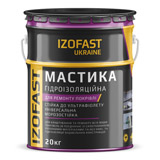 Мастика гидроизоляционная IZOFAST (20кг) Мастика гидроизоляционная IZOFAST (20кг)