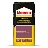МОМЕНТ Клей для пінопласту (25кг) МОМЕНТ Клей для пінопласту (25кг)