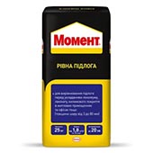 МОМЕНТ Рівна підлога (від 3мм до 80мм) (25кг) МОМЕНТ Рівна підлога (від 3мм до 80мм) (25кг)