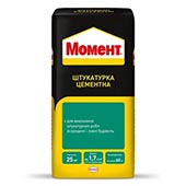 МОМЕНТ Штукатурка цементна (25кг) МОМЕНТ Штукатурка цементна (25кг)