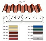 Профнастил ПC, ПК - 45 Профнастил ПC, ПК - 45