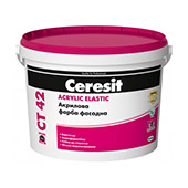 Ceresit CT 42 ACRYLIC ELASTIC Фасадная акриловая краска (10л) Ceresit CT 42 ACRYLIC ELASTIC Фасадная акриловая краска (10л)