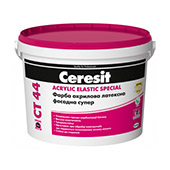 Ceresit CT 44 ACRYLIC ELASTIC SPECIAL Латексная фасадная краска (10л) Ceresit CT 44 ACRYLIC ELASTIC SPECIAL Латексная фасадная краска (10л)
