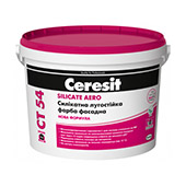 Ceresit CT 54 SILICATE AERO Силикатная фасадная краска (10л) Ceresit CT 54 SILICATE AERO Силикатная фасадная краска (10л)