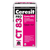 Ceresit CT 83 Pro Армированый клей для пенопласта (27кг) Ceresit CT 83 Pro Армированый клей для пенопласта (27кг)