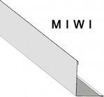 Профиль для подвесного потолка Угол приставной MIWI 3.0м Профиль для подвесного потолка Угол приставной MIWI 3.0м